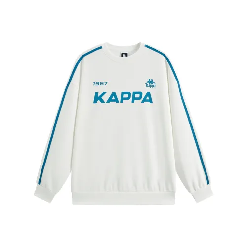 KAPPA 1916 Series Свитшот Унисекс Корейский Белый