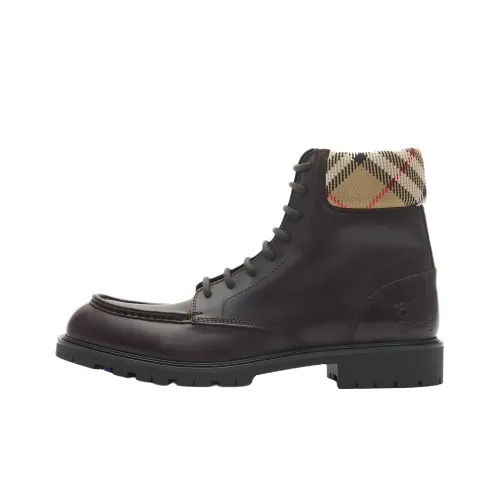 Burberry Rogue Короткий Мартин Ботин Мужской Коричневый