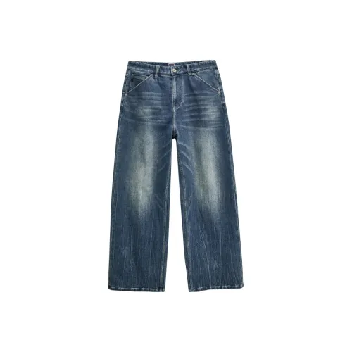 Jiumuwang мужские брюки эксперт Air Jeans FW25 Джинсы Мужской