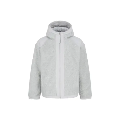 Canada Goose Alberni SS25 Velvet Feel Coat Men's Silver Birch Gray Silver Birch White Канада Гуос Альберни SS25 Вельвет Фелл Пальто Мужской Серебряный Береза Серый Серебряный Береза Белый