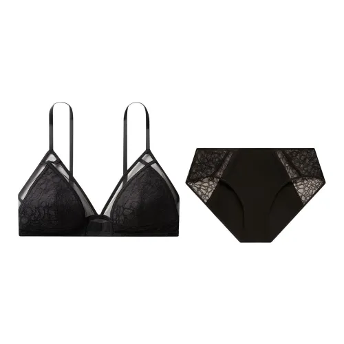 CK Calvin Klein Black Label Series Комплект нижнего белья Женское Космос Черный