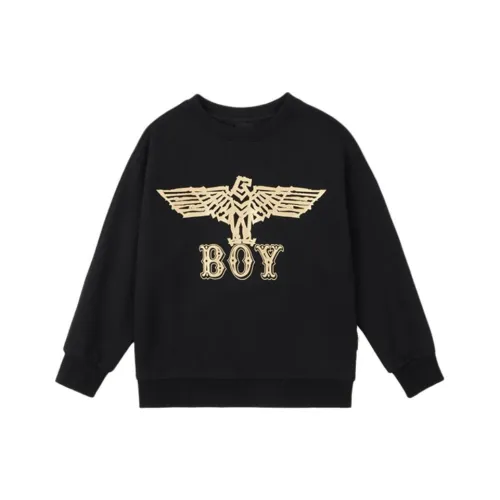 BOY JUNIOR Черный Унисекс Свитшоты