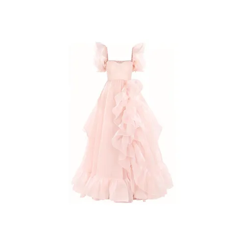 Selkie BLYTHE Розовые Женские Вечерние Платья