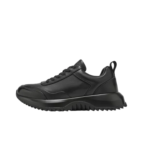 MILLIE'S Устойчивый к истиранию Низкий Топ Casual Мужской Черный