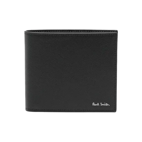 Paul Smith Leather Wallet Men's Black