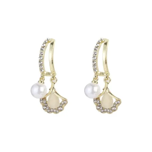 FUO Alloy Faux Pearl Earrings Unisex