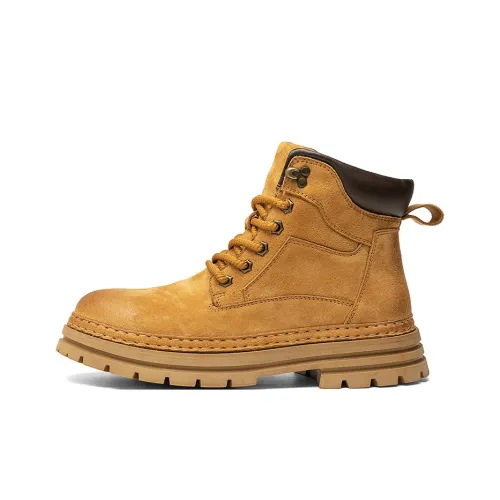 Черный короткий ботинок Martin с хвостом оленя мужской