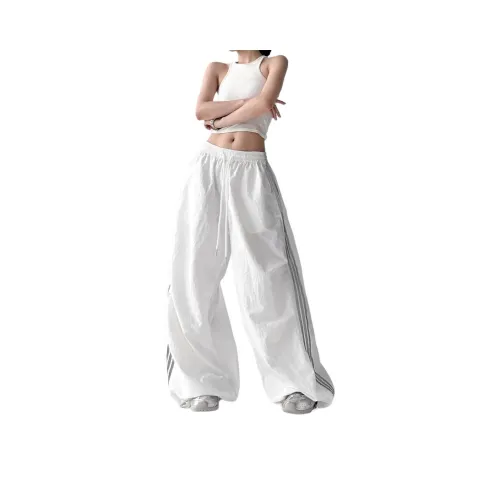 HANGE Белый Унисекс Карго Брюки