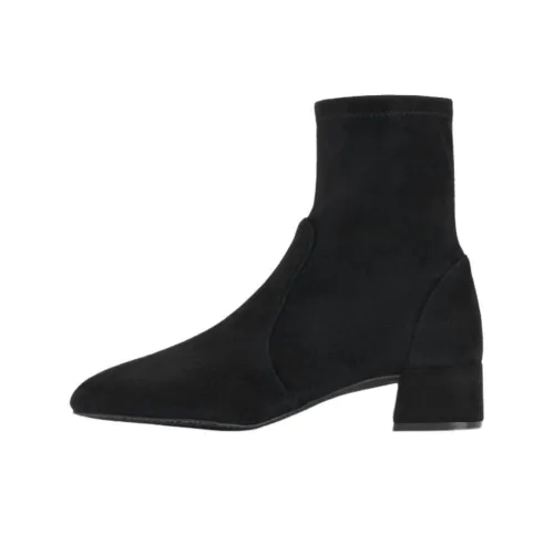 Stuart Weitzman SW MAEVE Ботильоны 4CM Женские Черный