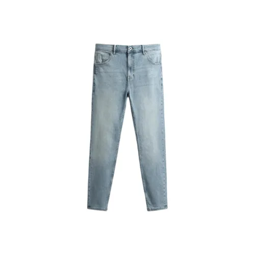 ZARA Light Blue Men's Jeans ZARA Светло-голубые мужские джинсы
