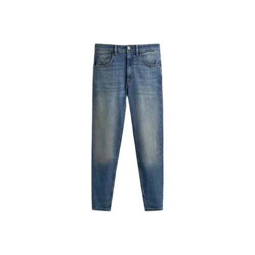 ZARA Medium Blue Men's Jeans ZARA Средне-синие мужские джинсы