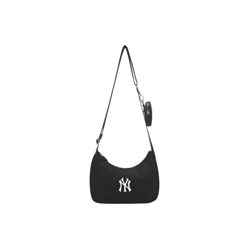 MLB Base Logo New York Yankees Нейлоновая Сумка через плечо Унисекс Черная