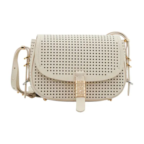 PINKO Телячья кожа Сумка через плечо Женская Белая