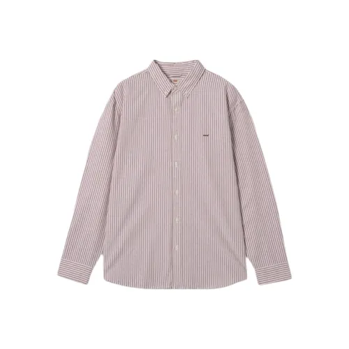 Levis Фиолетово-белые Полосатые Мужские Рубашки