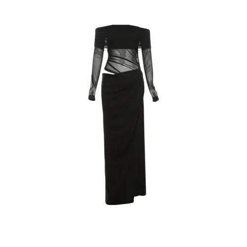 Giyu Длинный рукав Платье Женское