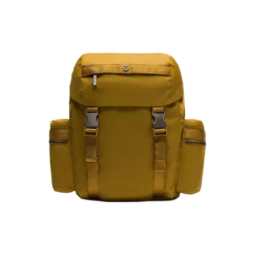 Lululemon Nylon Рюкзак Мини Унисекс Коричневый