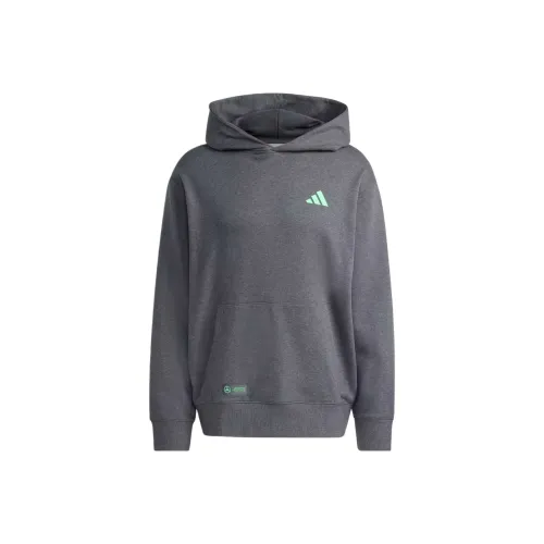 Adidas Mercedes AMG Petronas Formula One Team Premium Sweat Hooded Sweatshirt Men's