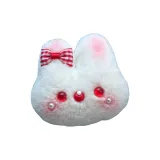 Красный-глазый бант с головой кролика