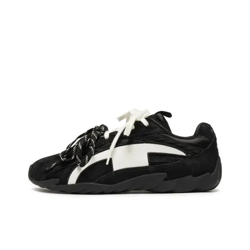 Champion Feather LIKE Тонкая подошва Обувь Balance Низкий топ Скейтбординг Кроссовки Женские Черный Молочно-белый