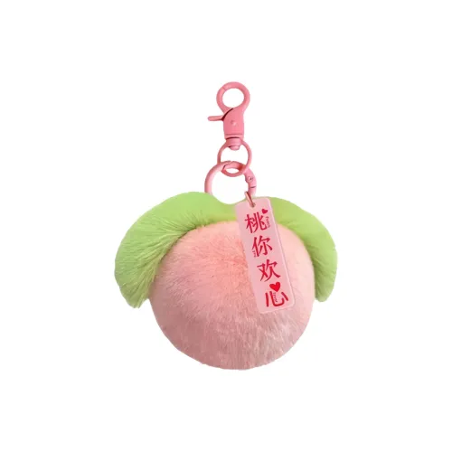 LOGISTAR Персик Плюшевый Брелок 10 см Рекомендуемая высота