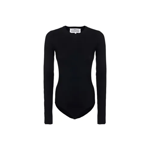 Maison Margiela Черные Женские T-рубашки