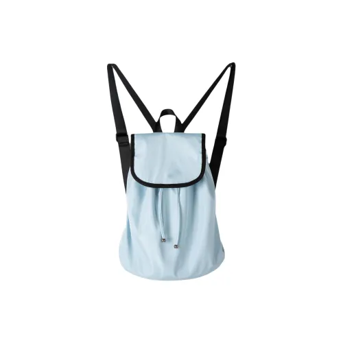 DIFFERENT FACES Nylon Backpack Standard Unisex Sky Blue