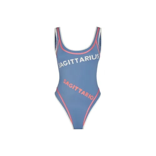 FENDI Lycra SS23 One-piece Swimsuit Women's Blue