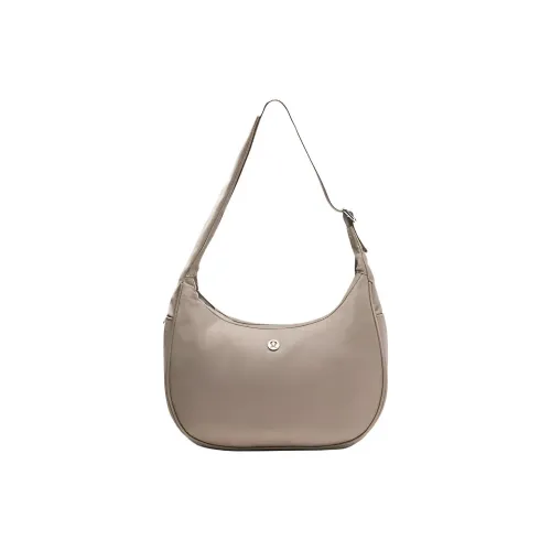 lululemon Переработанный нейлон Сумка через плечо Женская Теплый серый