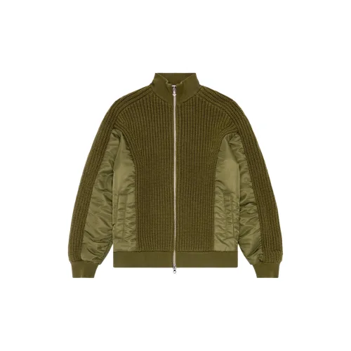 DIESEL FW24 Куртки и пальто Мужской Армейский зеленый