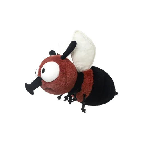 ZHUOQU Красный Бобы FLY Плюшевый Брелок 19 см Высота