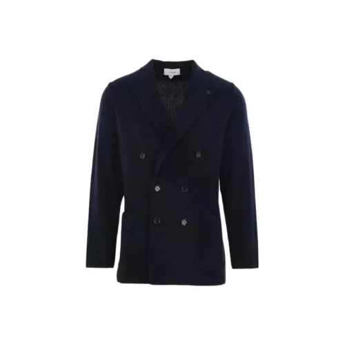 LARDINI Синий Мужской Деловой костюм