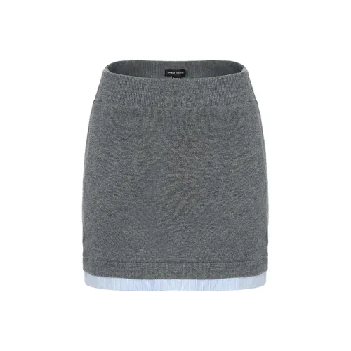 URBAN REVIVO Повседневные Мини Юбки _ Женская одежда Женская