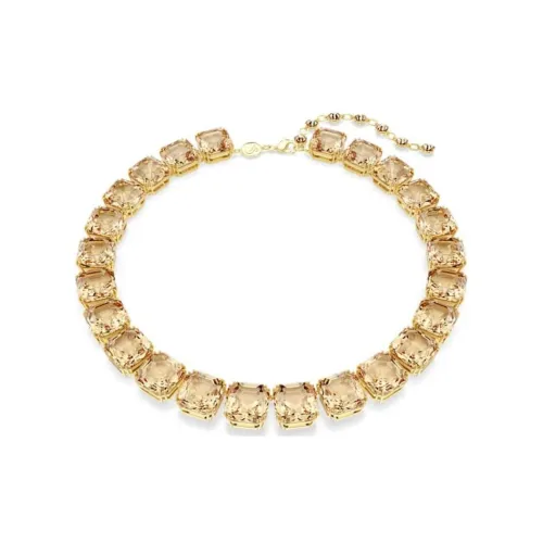 Swarovski Millenia Кристальные ожерелья Женские Коричневый