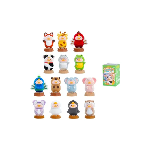 TOP TOY Консервированная еда Поросенок LULU Свинья Коллекция Animal Party Фигурка Слепые коробки Один Mystery Коробка Целая коробка 8 шт