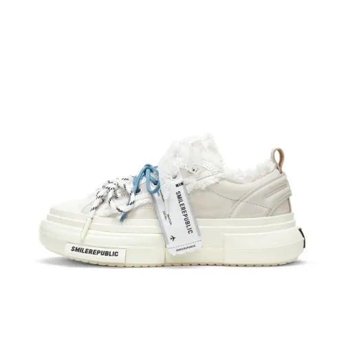 SMILEREPUBLIC INCEPTION 70s Износостойкий и Легкий Низкий Топ Кеды Женские