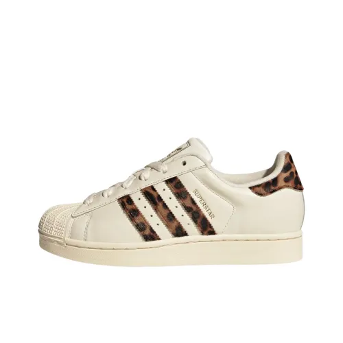 Adidas Originals Superstar 2 Скейтборд Кроссовки Женские Бежевые