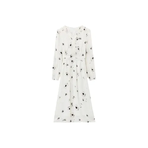 JOSR Длинное платье с длинными рукавами женское