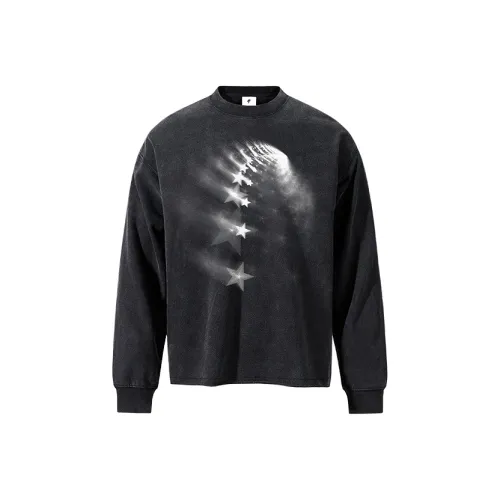 FOR FEAR THAT Промытый черный Унисекс T-рубашки