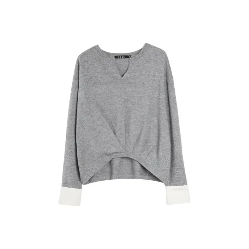 ELLE Средне-серый Женские Свитера