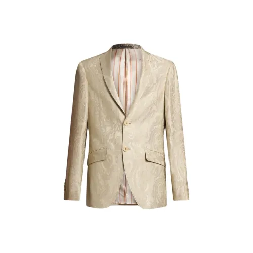 ETRO Светлый Умбра Мужские Деловые Костюмы