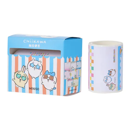 Miniso Chiikawa Collection Лето Сезон Тянущийся TAB Липкие заметки Мерч по IP