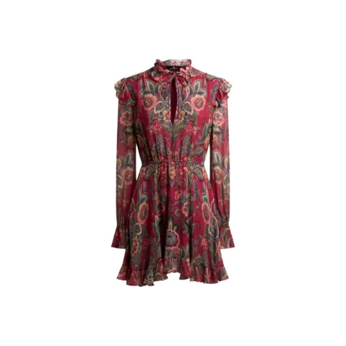 ETRO Длинное платье с длинными рукавами женское