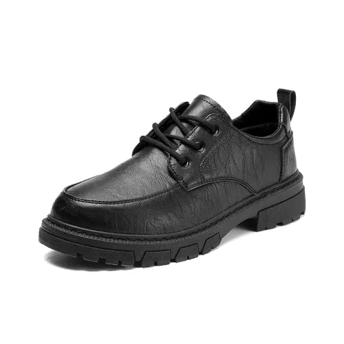 SHOUBA Повседневные кожаные туфли для мужчин