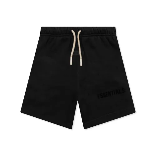 Fear of God ESSENTIALS The Black Collection серия Шорты Детские Глубокий черный