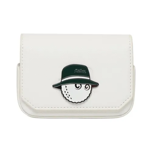 Malbon Golf Синтетическая кожа Путешествие Сумка для хранения Унисекс Белый