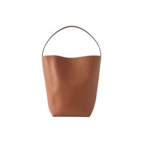 THE ROW N S Park Телячья кожа Тоут Сумка Сумка для покупок Сумка Большая Женская Темно-коричневая