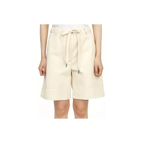 Moncler Экрю Женские Повседневные Шорты