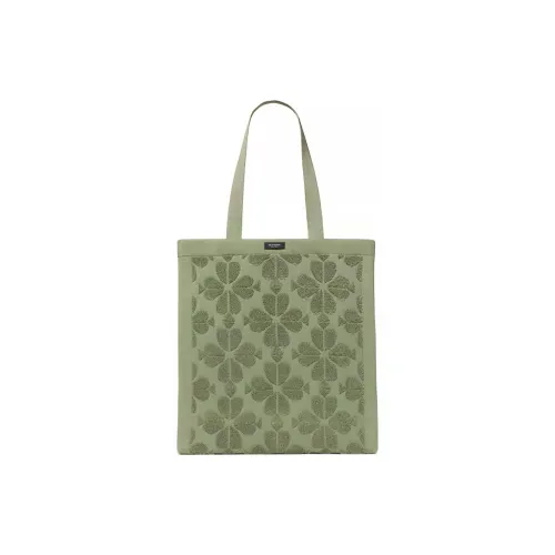 Kate Spade Ткань Тоут Сумка Сумка для покупок Сумка на плечо Большая женская зеленая