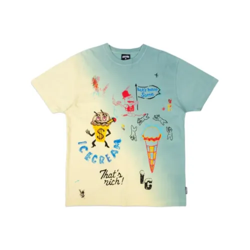 Мороженое, многоцветный, мужские футболки T