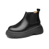 Черный с флисовой подкладкой